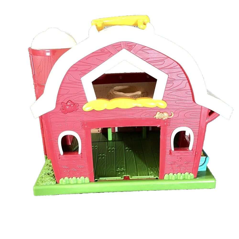 Battat Big Red Barn Animal Farm Playset for Toddlers 18M+ Barn Only‎